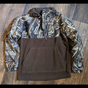 Boys Drake Camo Pullover Jacket